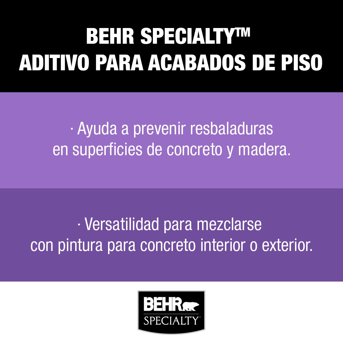 Behr Specialty Aditivo Acabado Piso Home Depot México